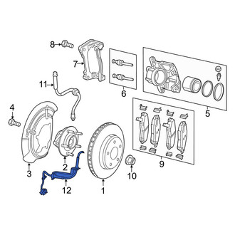 Jeep OE - Rear ABS Wheel Speed Sensor
