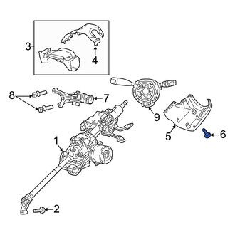 Jeep OE - Steering Column Cover Screw