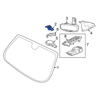 Jeep OE - Back Glass Spacer