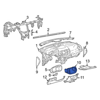 Jeep OE - Upper Instrument Panel Bezel