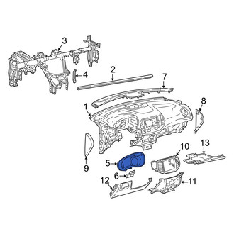 Jeep OE - Instrument Cluster Bezel