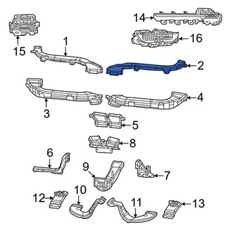 Jeep OE - Front Left Upper Instrument Panel Air Duct