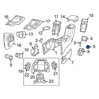 Jeep OE - Console Nut