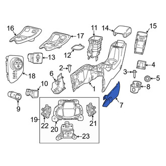 Jeep OE - Left Console Trim Panel