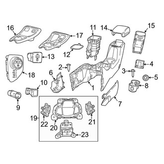 Jeep OE - Console (MP Body Code)