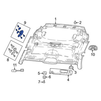 Jeep OE - Rear Right Interior Grab Bar
