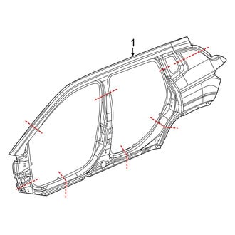 Jeep OE - Pillars, Rocker & Floor - Uniside