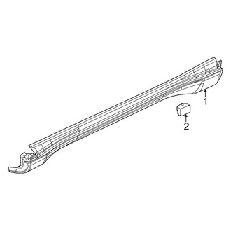 Jeep OE - Pillars, Rocker & Floor - Exterior Trim (Latitude / Limited / Sport / Trailhawk MP Body Code)