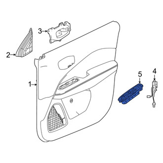 Jeep OE - Front Left Door Window Switch