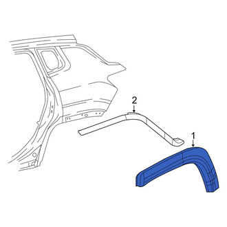 Jeep OE - Rear Left Wheel Arch Molding