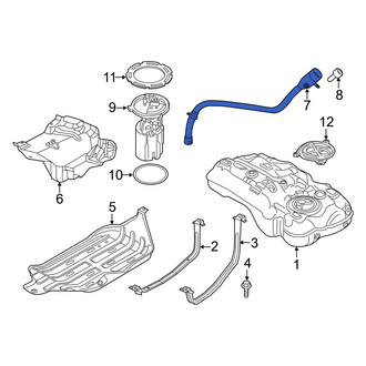 Jeep OE - Fuel Tank Filler Neck