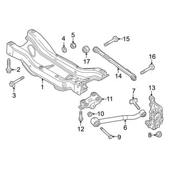 Jeep OE - Rear Suspension - Suspension Components (MP Body Code FWD)