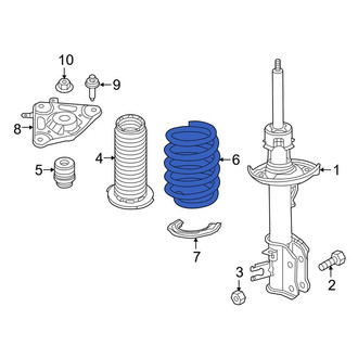 Jeep OE - Rear Coil Spring