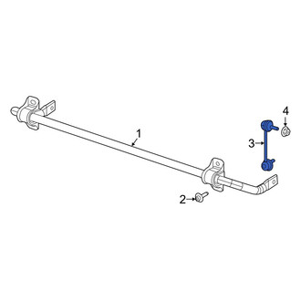 Jeep OE - Rear Suspension Stabilizer Bar Link