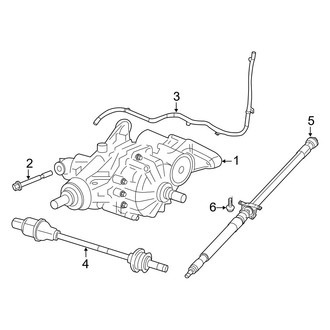 Jeep OE - Rear Suspension - Axle & Differential