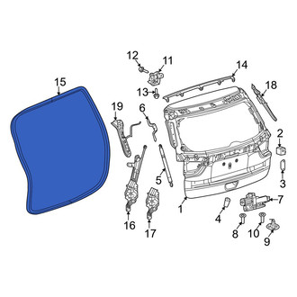 Jeep OE - Rear Hatch Seal