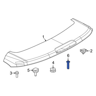 Jeep OE - Spoiler Rivet