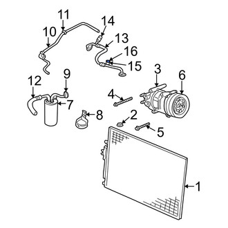 Jeep OE - A/C Service Valve Cap