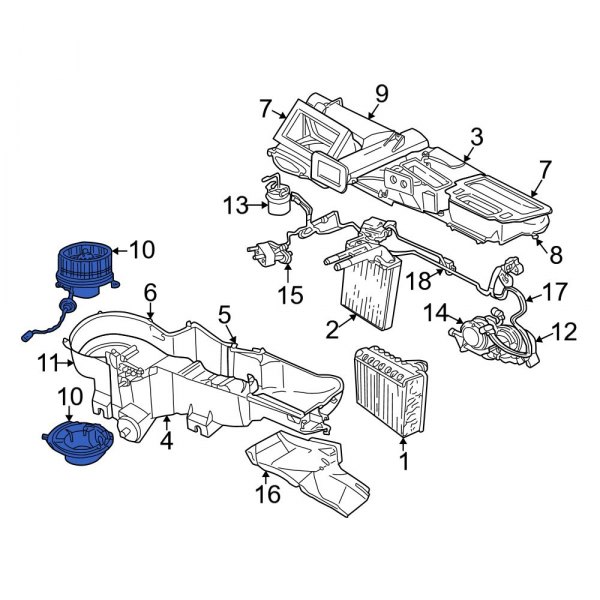 HVAC Blower Motor