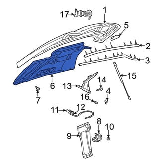 Jeep OE - Hood Insulation Pad