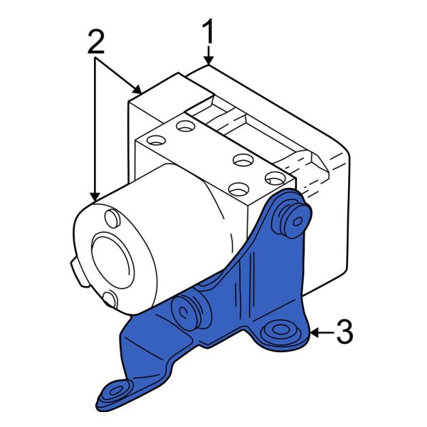 ABS Modulator Bracket