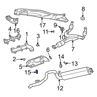 Jeep Liberty OEM Exhaust Parts Systems, Tips, Pipes — CARiD