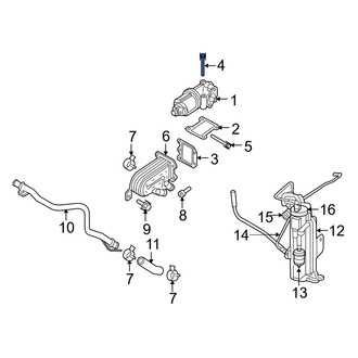 Jeep OE - Exhaust Gas Recirculation (EGR) Valve