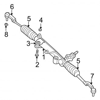 2004 jeep liberty cheap rack and pinion