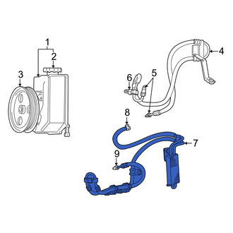 Jeep Liberty Power Steering Cooling Coolers, Lines — CARiD