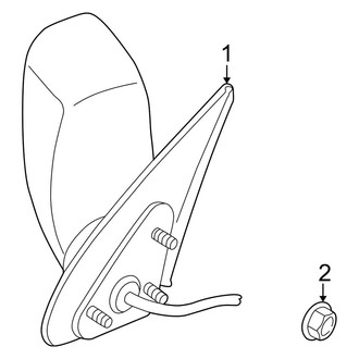 Jeep OE - Front Door - Outside Mirrors