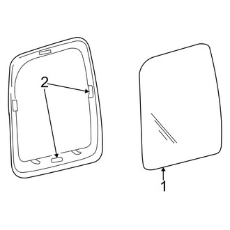 Jeep OE - Quarter Panel - Glass
