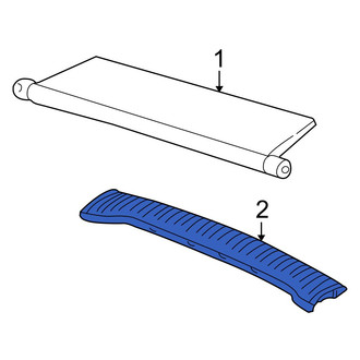 Jeep OE - Rear Liftgate Trim Scuff Plate