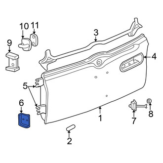 Jeep OE - Rear Door Stop
