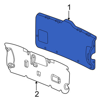 Jeep OE - Rear Inner Liftgate Trim Cover
