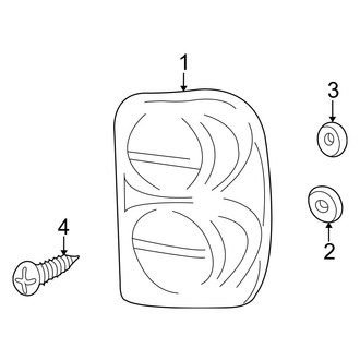 Jeep OE - Rear Lamps - Combination Lamps