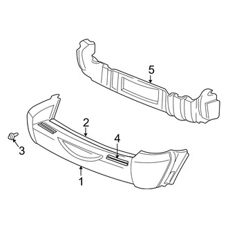 Jeep OE - Rear Bumper - Bumper & Components