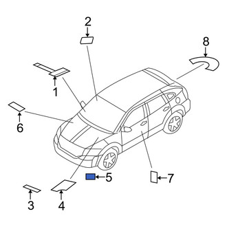 Jeep OE - Emission Label