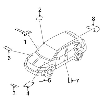 Jeep OE - Information Labels - Labels