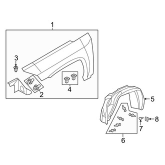 Jeep OE - Fender & Components