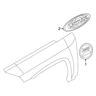 Jeep OE - Fender - Exterior Trim