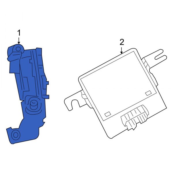 Jeep OE 5033322AC Electronic Stability System Control Module