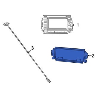 Jeep OE - Radio Bracket