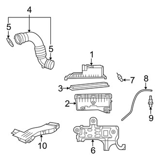 Jeep OE - Engine - Air Inlet (2.4L)