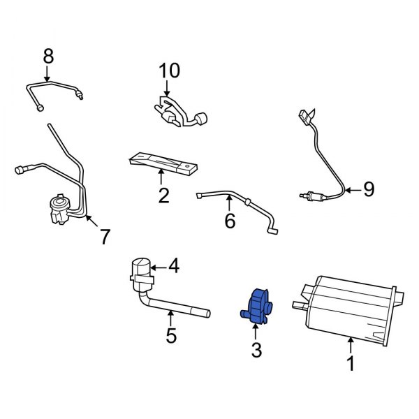 Evaporative Emissions System Leak Detection Pump