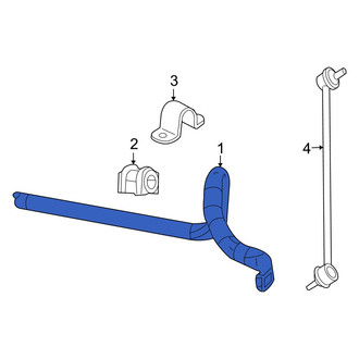 Jeep OE - Front Suspension Stabilizer Bar