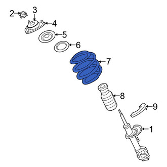 Jeep OE - Front Coil Spring