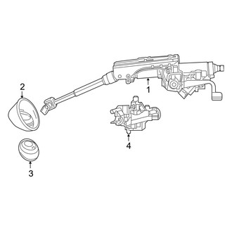 Jeep OE - Steering Column Assembly