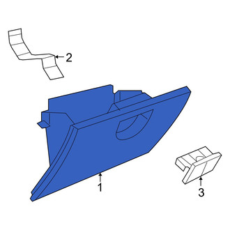 Jeep OE - Front Glove Box