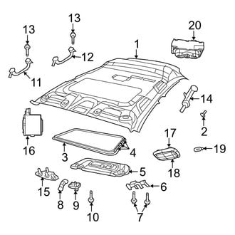Jeep OE - Roof - Interior Trim