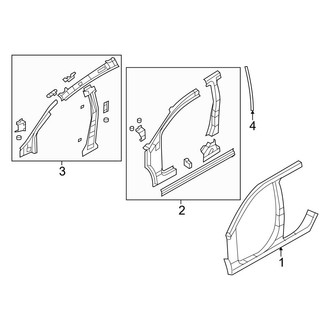 Jeep OE - Pillars, Rocker & Floor - Uniside
